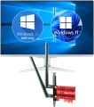 WiFi Card 5400Mbps PCIe WiFi 6E Card, Bluetooth 5.3, Intel WiFi 6E AX210 Chip, Tri-Bands(6GHz/5GHz/2.4GHz) Wireless WiFi 6 Card for PC, Support Windows 11/10(64Bit). 