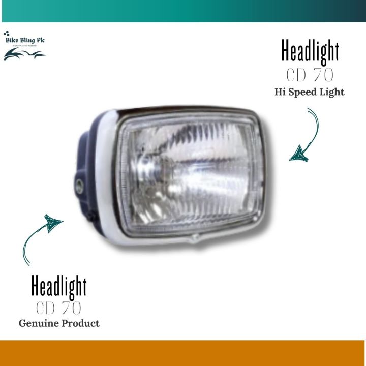 70cc Bike  Complete headlight
