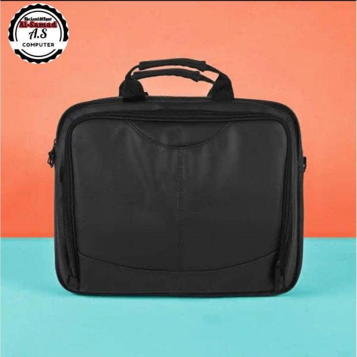 Leather file bag for 17 inch