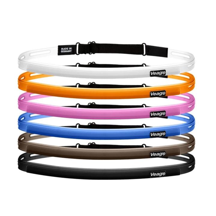 【Atoztide Store】VEAGO Cycling Sweatband Running Sports Outdoor Silicone Sweat Headband Cycling Yoga Hair Band Sweatband
