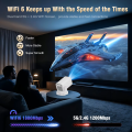 Magcubic HY310 mini projector Native 1080P Auto Focus 330ANSI Android 11 support 4K Dual Wifi BT5.4 Air Mouse Voice Home Outdoor Movie. 