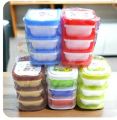 Plastic 3 Layers Mini Desktop Drawer Storage Box (Multicolour). 