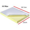 A4 Glossy Sticker Paper Sheet For Shipping Labels Printable Pack of 10. 