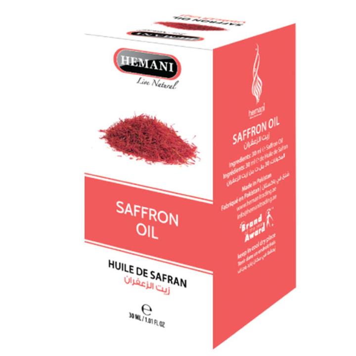 𝗛𝗘𝗠𝗔𝗡𝗜 𝗟𝗜𝗩𝗘 𝗡𝗔𝗧𝗨𝗥𝗔𝗟 - SAFFRON OIL 30ML