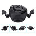 Air Valve 3 in 1 Intex Inflatable Bed Mattress Seal Cap Black. 
