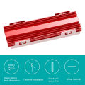 Ssd Heat Sink Ultra-thin Aluminum Alloy Nvme Ssd Cooler for Laptop Desktop Game Console Fast Heat Dissipation Block Ssd Accessories Lightweight Ssd Cooling Solution. 