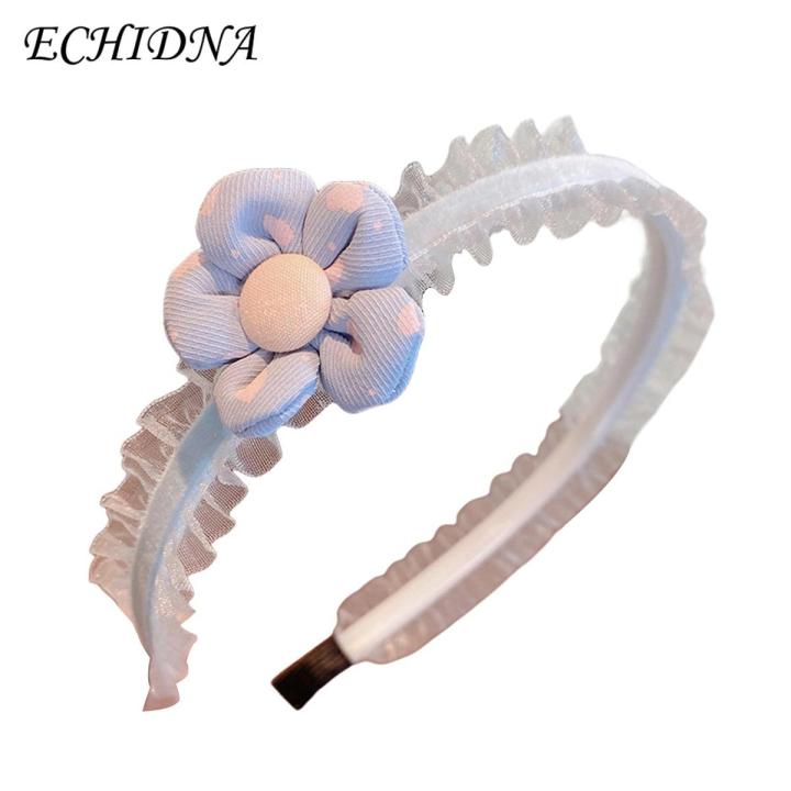 ECHIDNA Kids Princess Headband Shiny Kids Imitation Pearls Bowknot Decor Hair Hoop