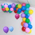 Pack of 25/50/100 Pieces Multicolor 12" Rainbow Latex Balloons Assorted Colors for Vibrant Birthday, Baby Shower, Wedding Party Decorations. 