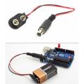 2pcs 9v Arduino Battery Connector clip jack 9v Arduino Battery Connector clip jack. 