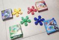 PACK OF 2 Fidget Spinner for Boys and Girls design Play Stress Release Toy Five Blade spinner Metal Ball Spinner. 