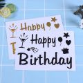 Bobo transparent 24 inches balloon, (personalized name)  with happy birthday, happy anniversary, happy mothers day, fathers day,  sticker. 