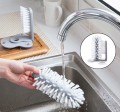 Suction Wall Lazy Cup Brush Glass Cleaning Brush Kitchen 360 Rotating. 