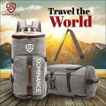 Dominance 45-L Trekking Backpack Bag for men travelling and hiking bag, Gym Bag Grey & Black Travel Bag  Weekend Luggage Tour Bag for Men Women. 
