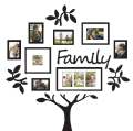 Diy 3d Family Tree with light Clock Wood/Wooden Wall Art/Clock/Wall - Wall/Home Decoration/Decor - Family Tree Photo Frame - Artificial Tree Decoration - Wooden Tree Frame/Wall Tree - Home/Room Decoration Items. 