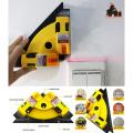 Laying Wall Tiles 90 Degree Laser Level right Angle Line Instrument Pasting Ceramic Tiles Right Angle Ground Line Instrument Instrument. 
