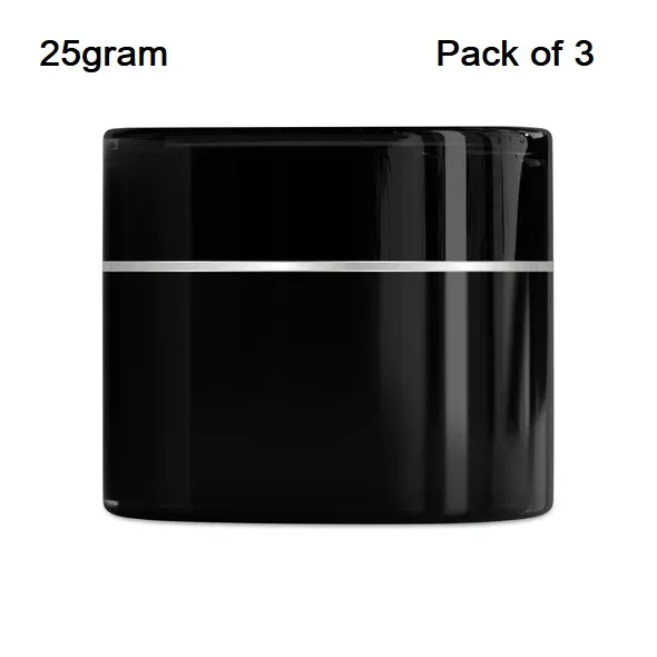 25gram%20Pack%20of%203%20Premium%20Empty%20Black%20Color%20Cosmetic%20Pet%20Jar%20with%20Black%20cap%20and%20Silver%20Streak%20-%20Image%203