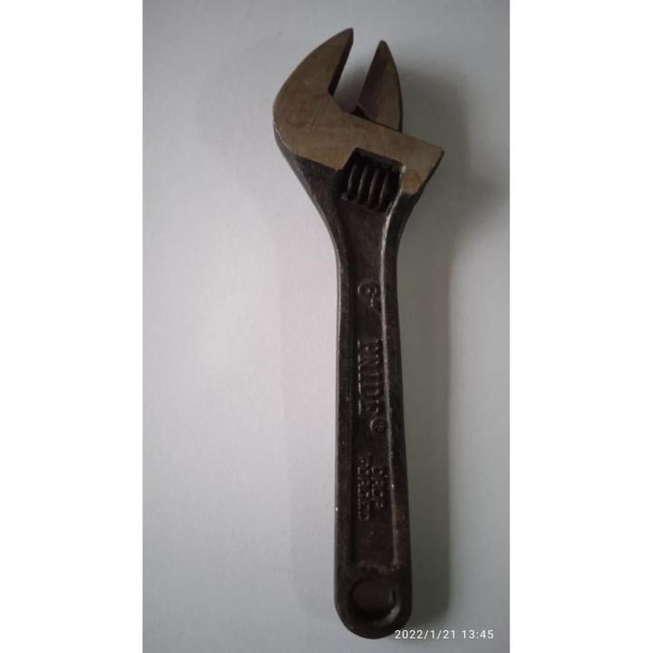 Pride Adjustable Screw Wrench 6" 150 mm 