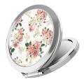 Ladies Pocket Mirror Fancy-Multicolour. 
