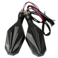 Motorcycle Led indicator pair for all bikes ( dual colours bright parking lights flexible quality ). 