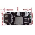 24W QC3.0 QC2.0 Single USB 6-32v DC to 5v 9v 12v 24v (Auto) Fast Mobile Charging Module DC-DC Buck Quick Charger Board. 