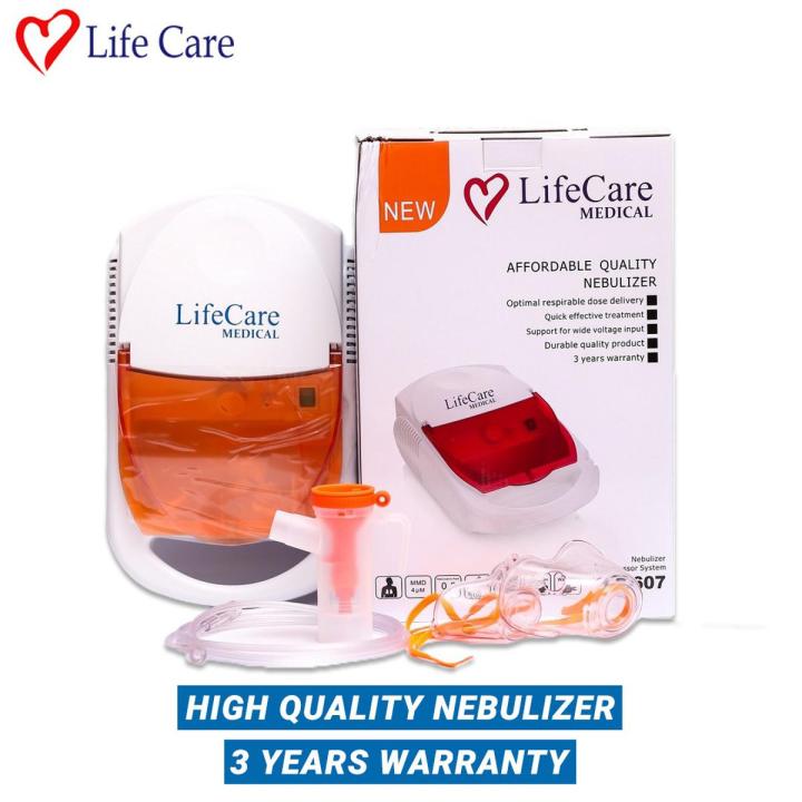 Lifecare Nebulize machine For Infant, Children And Adults With Nebulizer Mask