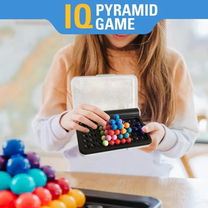 3D IQ Brain Puzzle Game for Kids – 120 Challenges | STEM Learning Toy ...