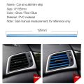 【Universal Car Parts Store】Car Interior Decoration Strip Auto Mouldings Chrome Styling on Cars Vent Universal Accessories. 