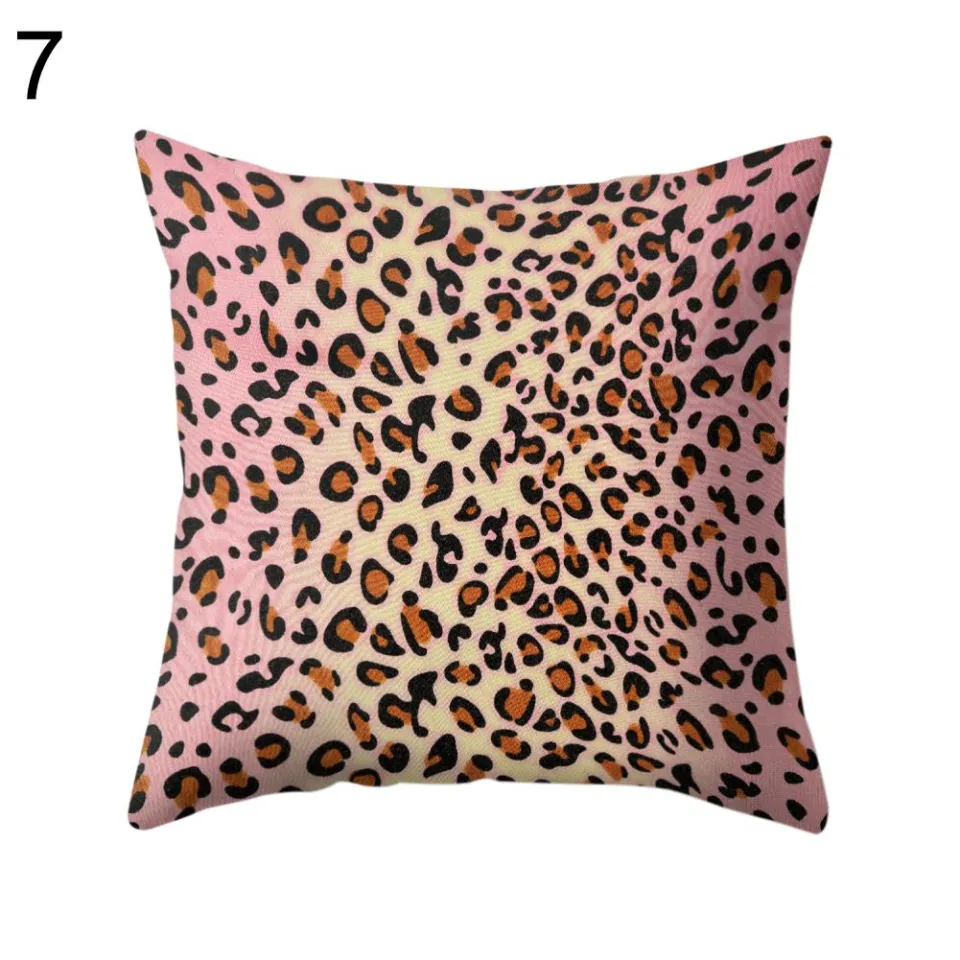 Leopard print pillow cases hotsell