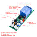 JK11 Adjustable Cycle Timer Delay On/Off Switch Power Supply Relay DC 5V 12V 24V Timer Delay Relay 1s-100s 0-15Min 0-60Min 0-24H. 