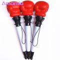 Boxing Glove Design Ballpoint Pen Bounce Decompression Pen Smooth Writing Gel Ballpoint Pen with Boxing Glove Design Funny Office Supplies Ballpoint Pen. 