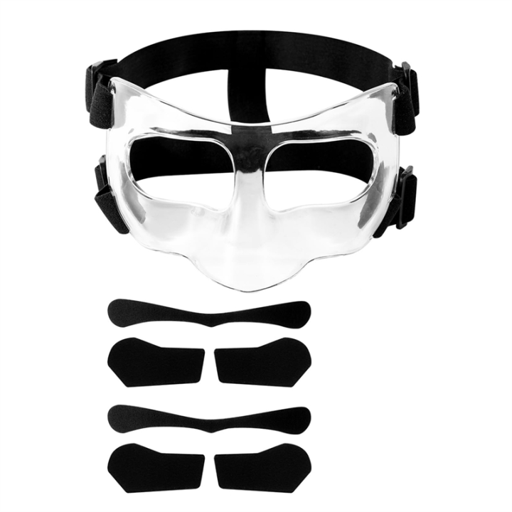 Nose Protector Face Guard for Broken Nose, Sports with Adjustable Padding.