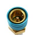 R1234Yf To R134A Low Side Quick Coupler, R12 To R134A Hose Adapter. 