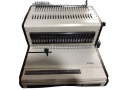 IBICO Binding Machine Leo Dual SW40 – A4, F4, A3 Punch & Bind, 120 Sheets Binding Capacity, 25 Sheets Punching, 3:1 Wire & Comb Binding Options, Adjustable Paper Margin. 