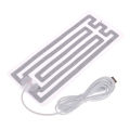 New USB Heating Element Film Heater 8*18CM For Warm Feet Hand Warmer Electric Belts Encounter. 