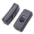 10Pcs AC125V 3A 250V 6A Black ON/OFF In Line Cord Switches for Bedroom. 