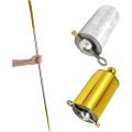 Telescopic Stick Metal Magic Wand Portable Martial Arts Show. 
