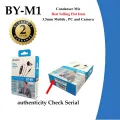 2 Years Warranty - Boya M1 Lavalier Collar Microphone for DSLR & Android Phone BY-M1 Mic. 