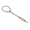 4 Pcs Topsy Tail Hair Styler Hair Style Hair Twister Snare Loop Black. 