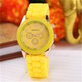 Geneva Silicone Watches Fashion Beautiful Colorful Jelly Student Clock Casual Luxury Woman Watch Zegarek Damski Reloj Mujer часы. 