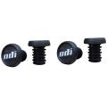 LKPCIGCXM ODI 4Pcs Bicycle Handle Bar End Plugs Lightweight Handlebar Caps Fit MTB BMX DH FR Balance Bike Accessories Black. 