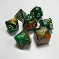 7Pcs/set Gift 7-Die D4 D6 D8 D10 Polyhedral Dice Table Game Game Dice DND Dice. 