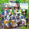 6IN1 My World Minecraft Large Lego Set Building Blocks Towns and Villages Field Cave Trap Toys Birthday Gift for Kids. 