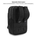 Tactical Pouch EDC Bag Compact Water- Resistant Utility Gadget Hanging Waist Saddlebag for Outdoor Sports Gadget Belt Waist Bag. 
