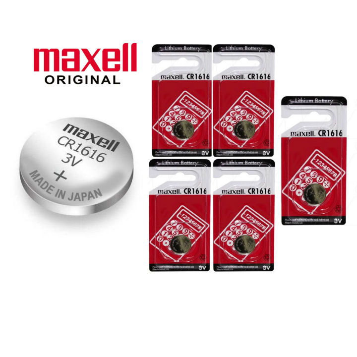 Original%205%20Pcs%20CR1616%203V%20Lithium%20Battery%20Button%20Coin%20Cell%20-%20Image%203