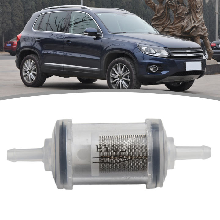 1pcs Car Fuel Filter Car Accessories Transparent Diesel Inline Wire ...