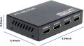HDMI Splitter 4 port 2k 4k.HDMI Splitter 1 in 4 Out 4 Port 1x4 Full HD 1080P HDMI 1.4 Splitter Converter Support 3D 2K 4K Digital Audio Format. 