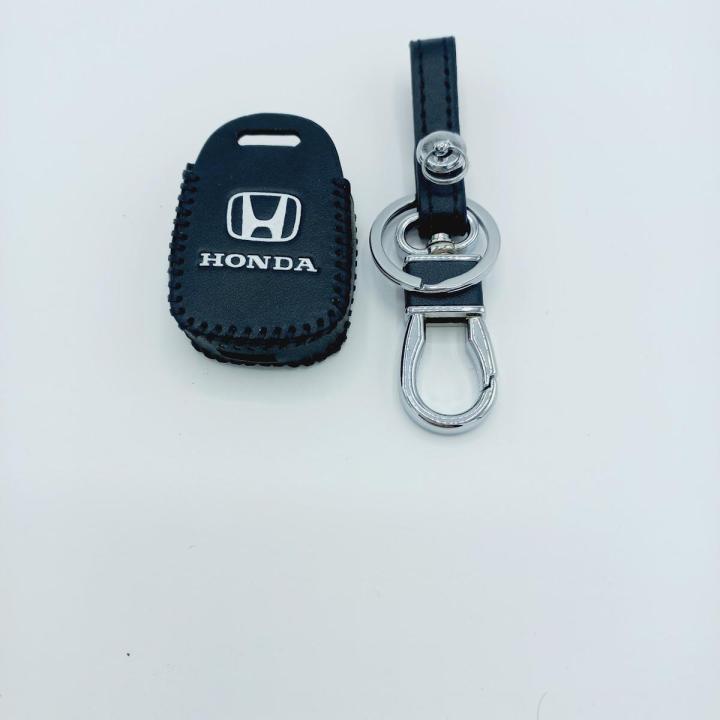 HONDA CITY 2022 Leather Cover With Key Chain Plus Nano Light