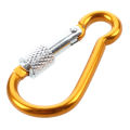 10Pcs Color Aluminum Alloy Carabiner Clip Hook Bottle Holder. 