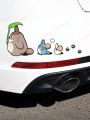 Fuwo Trading Car Stickers Naughty Cartoons Decor Motorcycle Decals My Neighbor Totoro with Oak Seeds Decorative Accessories PVC. 