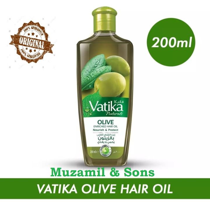 Vatika%20Naturals%20Enriched%20OLIVE%20Hair%20Oil%20200ML%20-%20Image%203